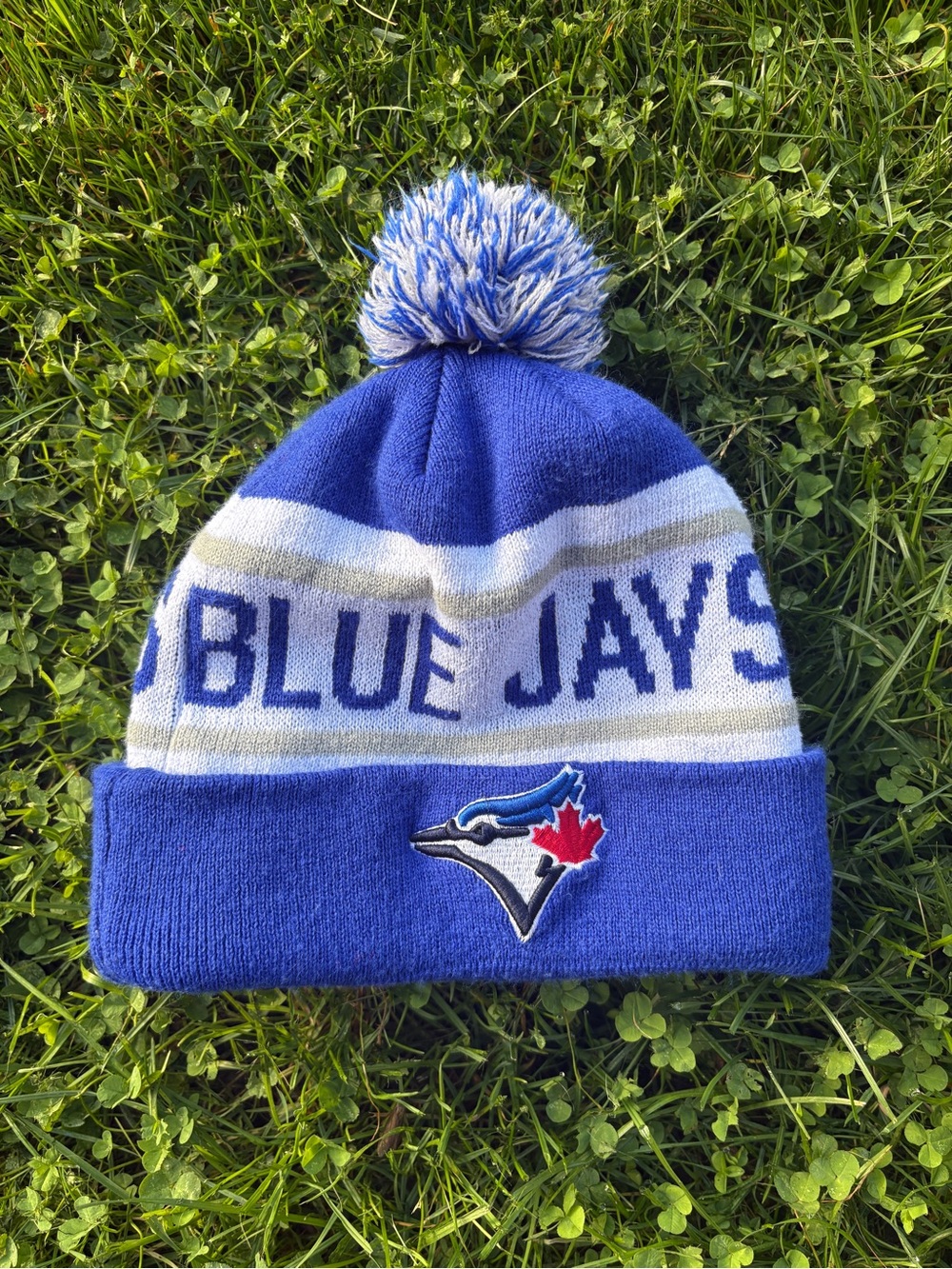Toronto blue jays Pom Beanie Hat